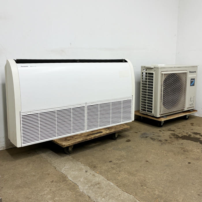 中古｜天吊りエアコン 3馬力 外機CU-P80H6B 内機CS-P80T6B パナソニック 業務用 リモコン付｜動産王｜千葉｜引取｜送料別 60,500円