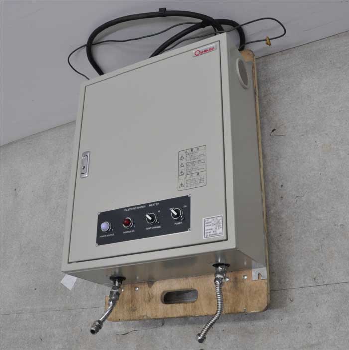 貨物輸送無料 明かり転瞬湯沸し物入れ Su 10 押切電機 Oshikiri 18年紀製 壁掛鋳型 給湯取りつける 中古 見学 大阪 Bestglycol Com