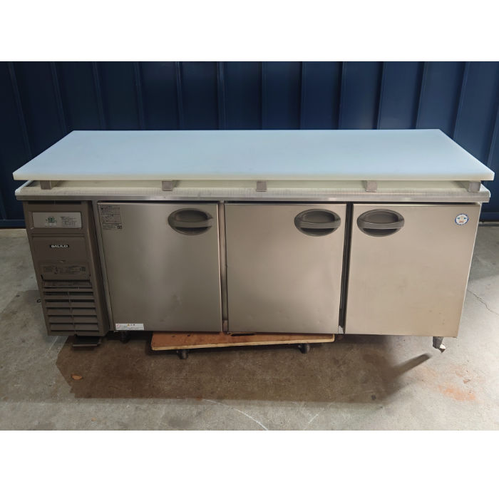 【中古】御勤め用 電気冷蔵庫 YRC-180RM2-F ﾌｸｼﾏｶﾞﾘﾚｲ 2020年式 まな板ｘ1付 SUS間柱ｘ5付 【貨物輸送無料】 【見学 名古屋】【動産王】