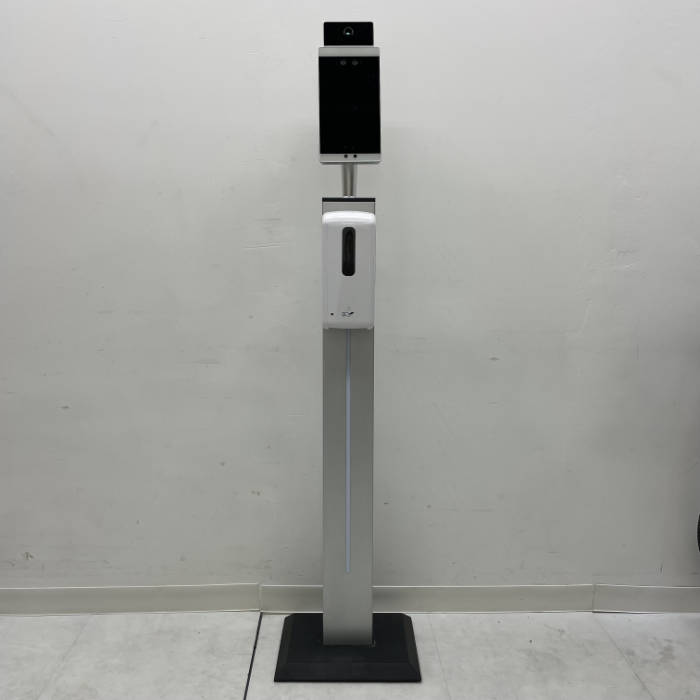 【中古】非接触自動検温システム V1.01 ランスゲート 2020年 LANCEGATE 消毒ディスペンサー付 【送料無料】【見学 富山】【動産王】｜動産王
