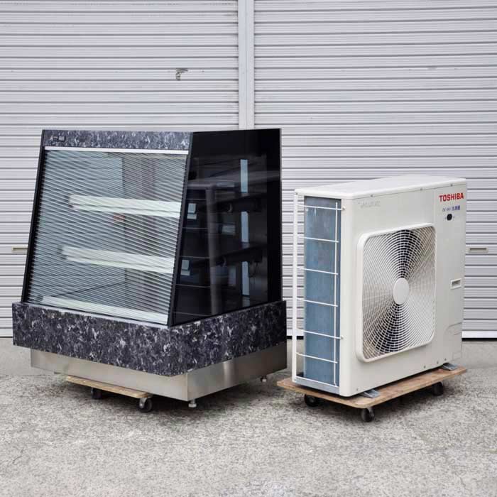 大和冷機工業　CF-06SHOT-DB ショ−ケ−ス冷蔵庫横幅180高さ118 大和冷機工業 CF-06SHOT-DB ショ−ケ−ス冷蔵庫横幅180高さ