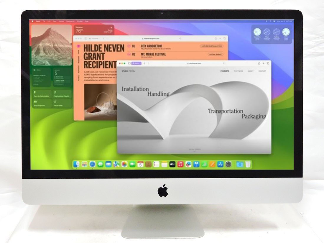 送料無料キャンペーン♪ 20インチ液晶 Apple iMac 20-inch，Mid 2007 MA877J/A Core2 Duo T7700 2.4GHz メモリ 4GB HDD 320GB D5 iMac 通販 | ビックカメラ.com