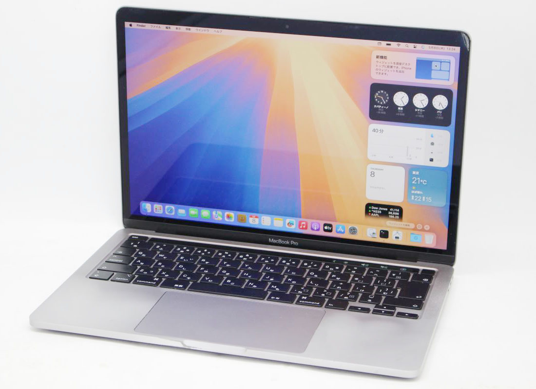 貨物輸送無料 相応う 即日送りとどける 中古良品 2K相応う 13.3in Apple MacBook Pro A2251 (2020,TouchBar) 薄墨色 macOS 15 Sequoia 超高性能 第10時人Core i5-1038NG7/ 16GB/ 爆速NVMe式1結核症-SSD /写真器 無線電話 リカバリ 【万覚え帳マイコン 中古マイコン 中古パソコン】 ノートPC-パソコン