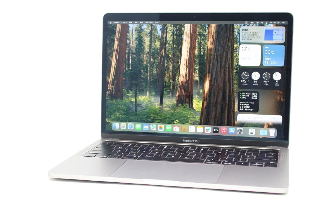 貨物輸送無料 相応う 即日送りとどける 訳有 2K相応う 13.3in Apple MacBook Pro A1989 Mid-2018 (Touch Bar) 薄墨色 macOS 15 Sequoia(置き目版Windows11加えること能力のある) 高性能 八時人Core i5-8259u 16GB 爆速NVMe式512GB-SSD 写真機 無線電話 リカバリ 【万覚え帳マイコン  中古マイコン】 パソコン・周辺機器-パソコン-ノートPC