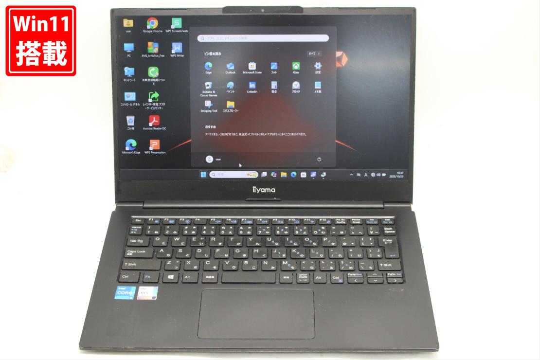 中古 盛りだくさん固定ディスク 13.3in MOUSE iiyama L140MU Windows11 飛び切り動作 第11時人Core i5-1135g7 16GB 爆速NVMe式512GB-SSD 写真機 無線電話Wi-Fi6 Office付き添い人 Win11【中古万覚え帳マイコン 中古マイコン 中古マイコン】貨物輸送無料 相応う 即日送りとどける（Windows10も相応う能力のある Win10）