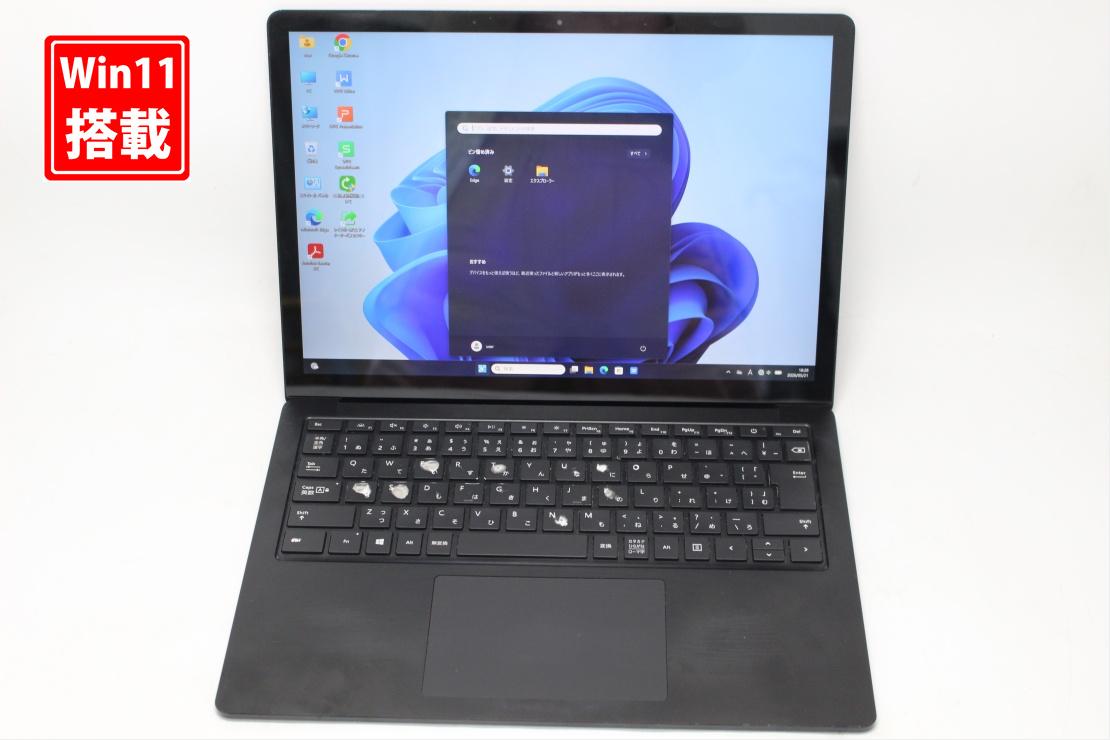 中古 2K液晶 タッチ 13.5インチ Microsoft Surface Laptop 3 Windows11 超高性能 第10世代Core i7-1065G7 16GB 爆速NVMe式256GB-SSD カメラ 無線Wi-Fi6 Office付き Win11【中古ノートパソコン 中古パソコン 中古PC】送料無料 対応 即日発送（Windows10も対応可 Win10）｜PCONE 27,327円