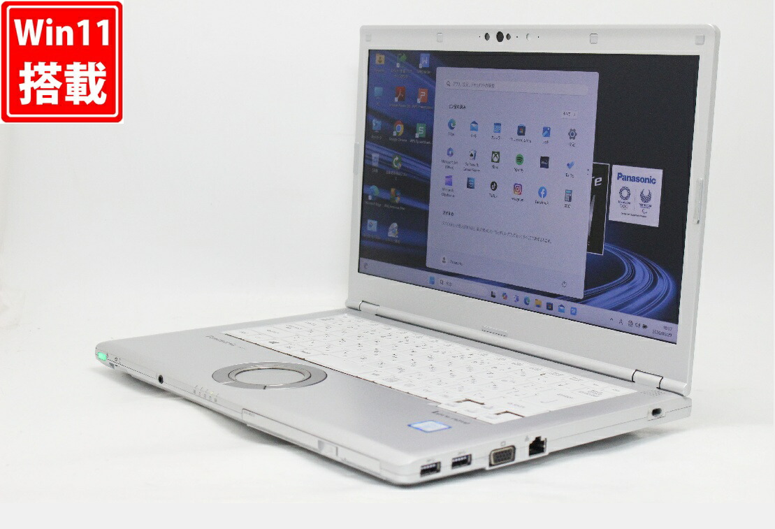 中古 盛りだくさん固定ディスク 14in Panasonic Let\u0027s note CF-LV78DKVS Windows11 高性能 第8時人Core i7-8650u 16GB 爆速512GB-SSD 写真機 無線電話 リカバリ Office付き添い人 Win11【中古万覚え帳マイコン 中古マイコン 中古マイコン】貨物輸送無料 相応う 即日送りとどける（Windows10も相応う能力のある Win10）