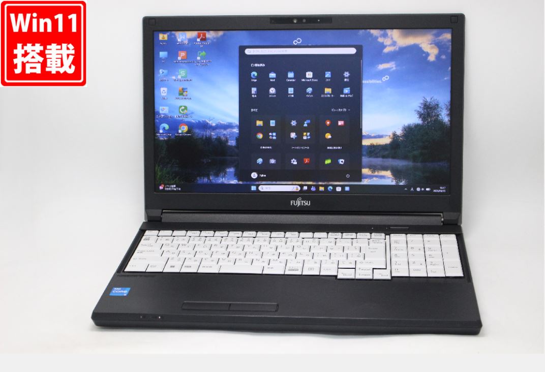 良品 フルHD 15.6インチ Fujitsu LIFEBOOK A5512KX Windows11 10コア 卓越性能 第12世代Core i5-1235U 8GB 爆速NVMe式256GB-SSD カメラ 無線Wi-Fi6 Office付き Win11【中古ノートパソコン 中古パソコン 中古PC】送料無料 対応 即日発送(Windows10も対応可能 Win10)|PCONE