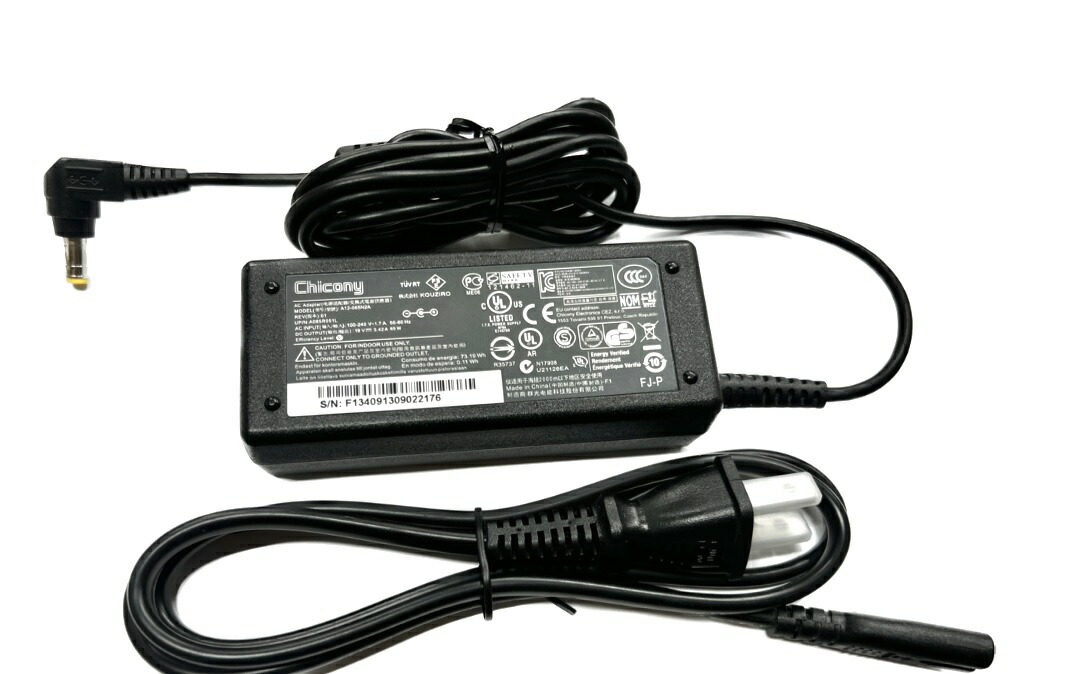 楽天市場】純正新品 Chicony製 マウスコンピュータPC用 45W AC