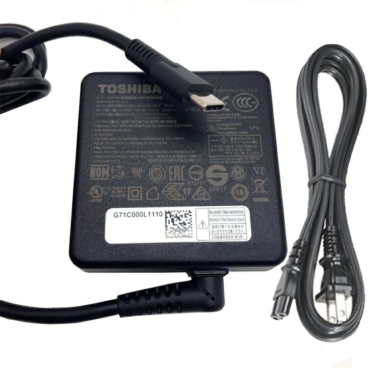 楽天市場】純正新品 東芝 Toshiba 20V 2.25A Max45W Type-c(USB-C 