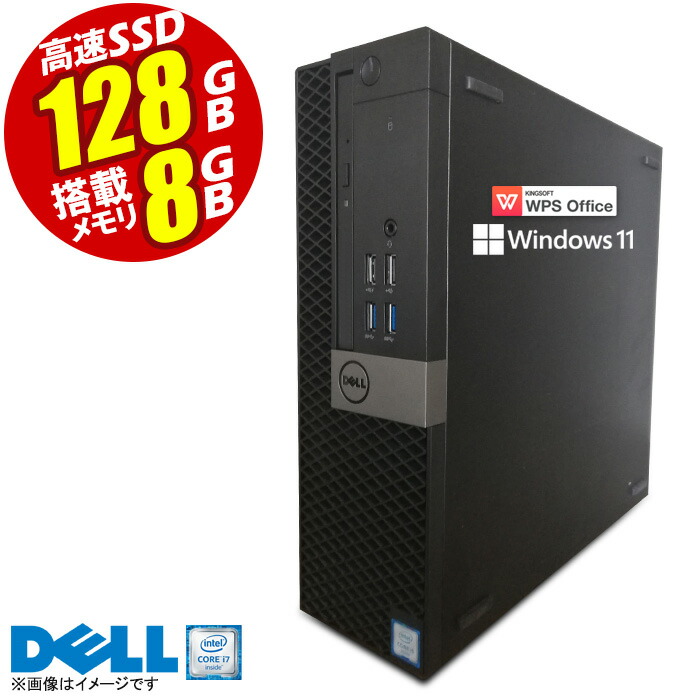 Windowsデスクトップ DELL OptiPlex3060  i5-8400T Win11Pro Dell OptiPlex 3060 Micro PC i5-8400T 2.10GHz 16GB RAM 256GB SSD