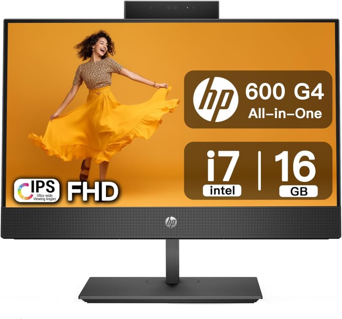 【楽天市場】HP ProOne 600 G4 AIO 高性能・多機能一体型PC - 21.5インチIPS、第8世代Core-i5、16GB  DDR4、512GB SSD、1080p FHD、昇降式カメラ搭載、Windows 11 Pro、WPS Office付き : アースドリームス