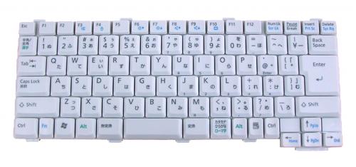 富士通:▲FMV-722NU5/B用 万覚え帳マイコン 鍵盤 新品 薄墨色 N860-7627-T055 〔相応う機種〕NB15B,NB15B/S,NB15B/T