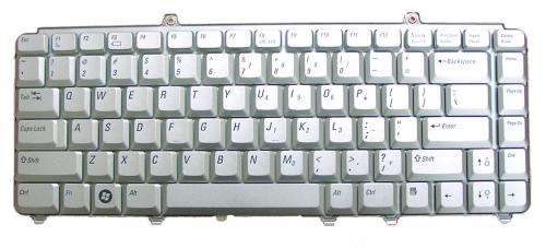 DELL: ｘ なおなお書き M1520・M1420用 万覚え帳マイコン 鍵盤 新品 しろがね色 NSK-D9K01 〔相応う機種〕・ XPS M1520・M1420