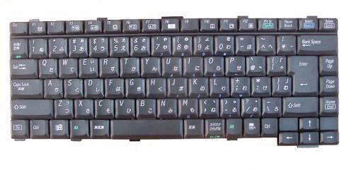 SHARP:FS2-C3E用 万覚え帳マイコン 鍵盤 新品 黒 NSK-M400J 〔相応う機種〕・FS2-C3E