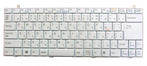 SONY:VGN-FZ TypeF 用 万覚え帳マイコン 鍵盤 新品 白 V070978AJ1 〔相応う機種〕・VGN-FZ71B/・VGN-FZ61B/・VGN-FZ51B/・VGN-FZ31B/・VGN-FZ91NS/・VGN-FZ91S/・VGN-FZ91HS