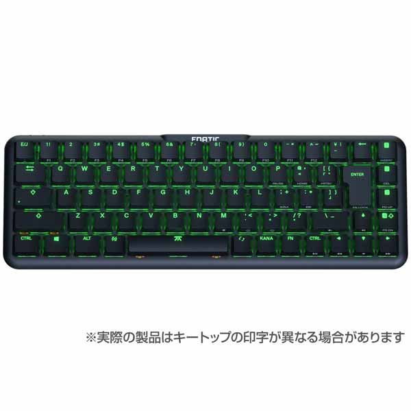 FnaticGear STREAK65 JP FNATIC SPEED足懸かり取り替えっこやとい入れる 日本語割りつけるのゲーミングキーボード｜KB0005-007