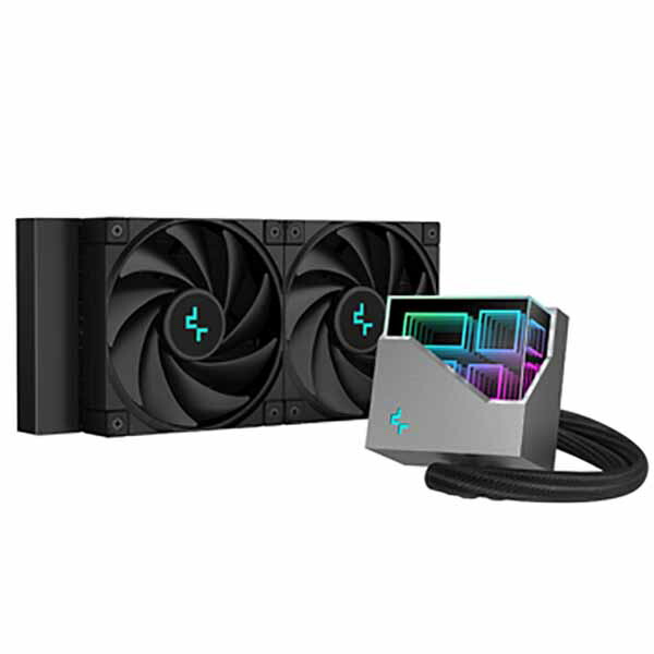 Deepcool LT520 オールインワン水冷中央処理装置冷房装置 FK120 気違いx2｜R-LT520-BKAMNF-G-1