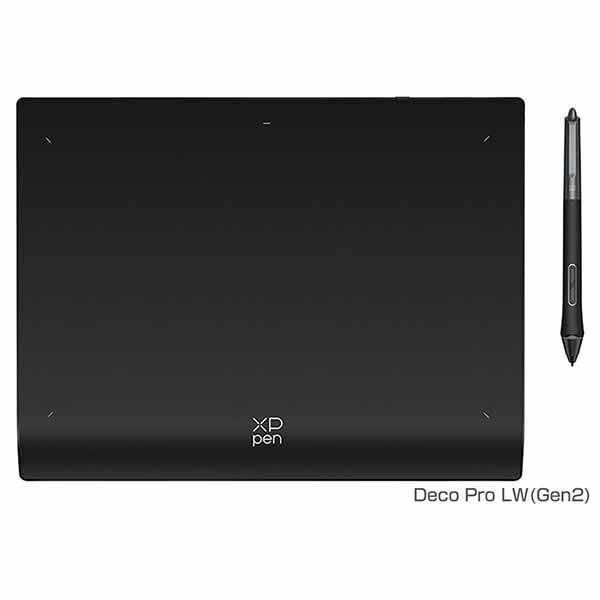 XP-PEN Deco Pro LW(Gen2) Bluetooth繋ぎ合わせるに相応う 書き込み経口避妊薬｜MT1172B_ACK05