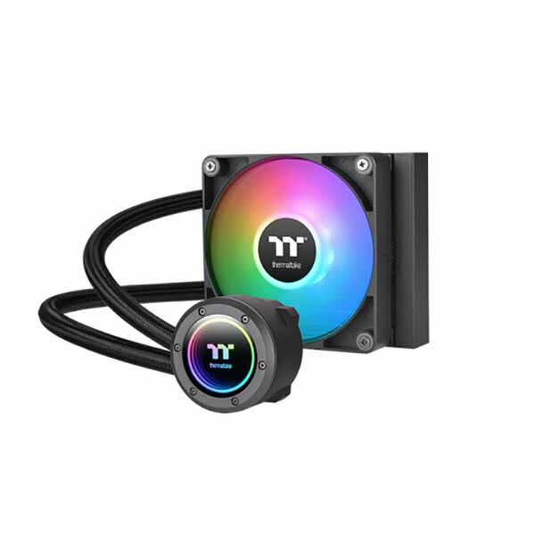 Thermaltake TH120 ARGB Sync V2 デイジーチェーン相応う気違い積み上げる 水冷一体型中央処理装置冷房装置 120mmx1｜CL-W360-PL12SW-A