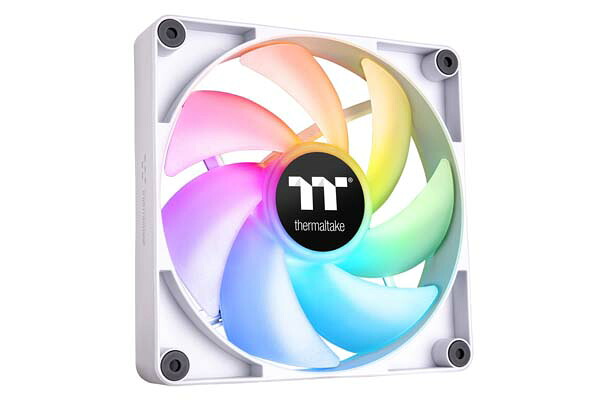 Thermaltake CT120 ARGB Sync PC Cooling Fan White 2 Pack 120mmファン ホワイト｜CL-F153-PL12SW-A
