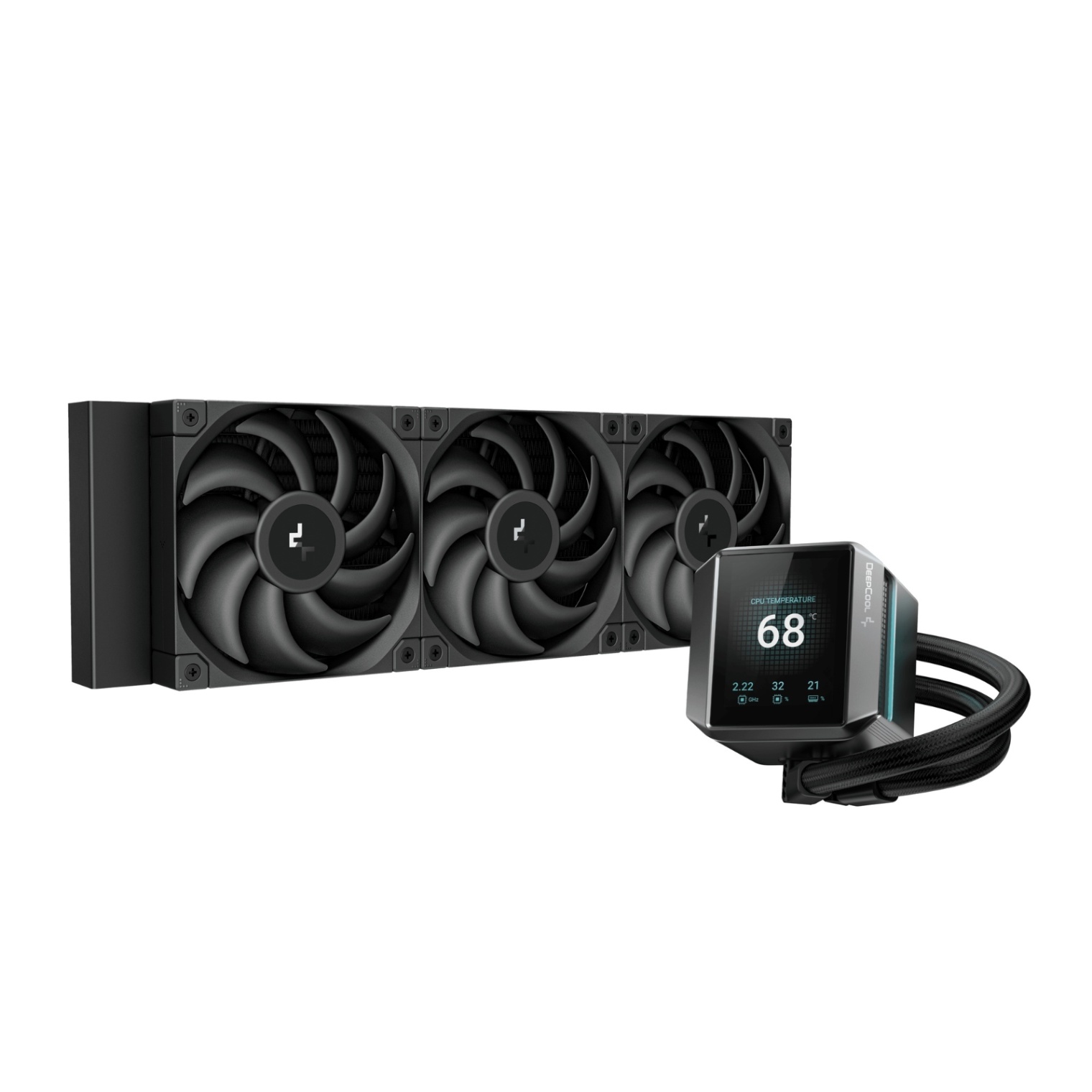 Deepcool MYSTIQUE 360 水冷一体型中央処理装置空調設備｜R-LX750-BKDSNMP-G-1