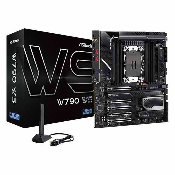 ASRock W790 WS Intel W790チップセット搭載 ワークステーション向けExtended ATXマザーボード