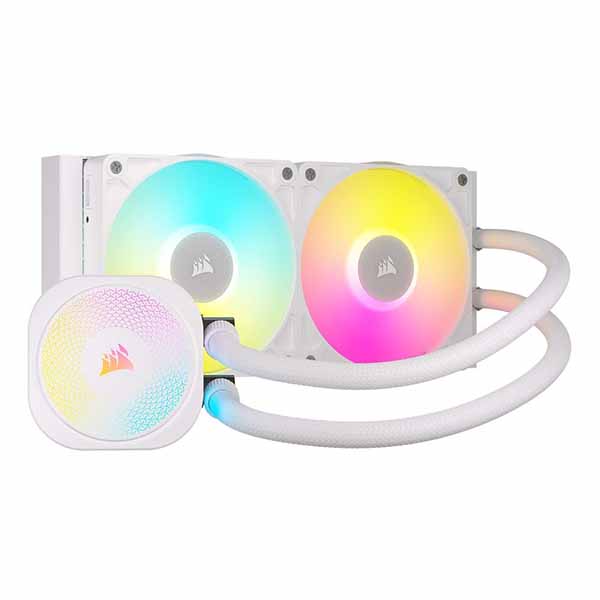 Corsair iCUE LINK TITAN 240 RX RGB -White- 水冷一体型中央処理装置空調設備 白いこと｜CW-9061020-WW