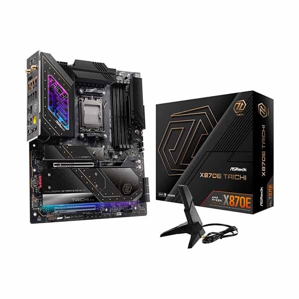 ASRock X870E Taichi フラッグシップモデルのE-ATX母ちゃんゲーム盤｜X870E Taichi