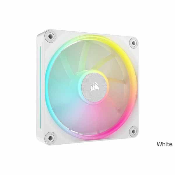 Corsair iCUE LINK LX140 RGB WHITE Single Fan Expansion PWM気違い 140粍 白いこと 押しひろげる用｜CO-9051031-WW
