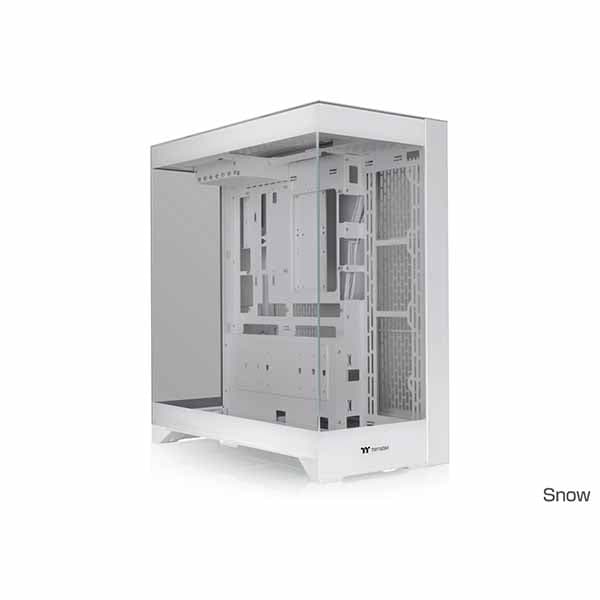 Thermaltake CTE E550 TG Snow 3面強化因子瑠璃ダイアログボックスのピラーレスデザイン 真っただ中楼閣型マイコン入れもの 白いこと｜CA-1Z8-00M6WN-00 パソコン・周辺機器-PCパーツ