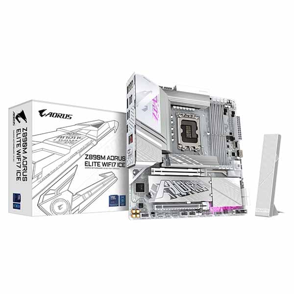 GIGABYTE Z890M AORUS ELITE WF7 ICE Intel Core Ultra 中央処理装置相応う Micro ATXお母さんゲーム盤｜Z890M A ELITE WF7 ICE