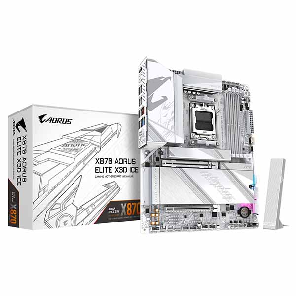 GIGABYTE X870 AORUS ELITE X3D ICE ATXお母さんゲーム盤 白いこと｜X870 A ELITE X ICE