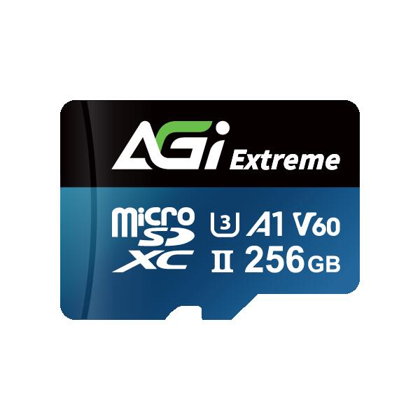AGI TF238 Micro SDXC 256GB UHS-II U3 V60 A1 R/W up to 300/200MB/s SD記憶装置歌留多うつり変わりアダプター付｜AGI256GV6TF238 SDメモリーカード-TV・オーディオ・カメラ-メモリーカード