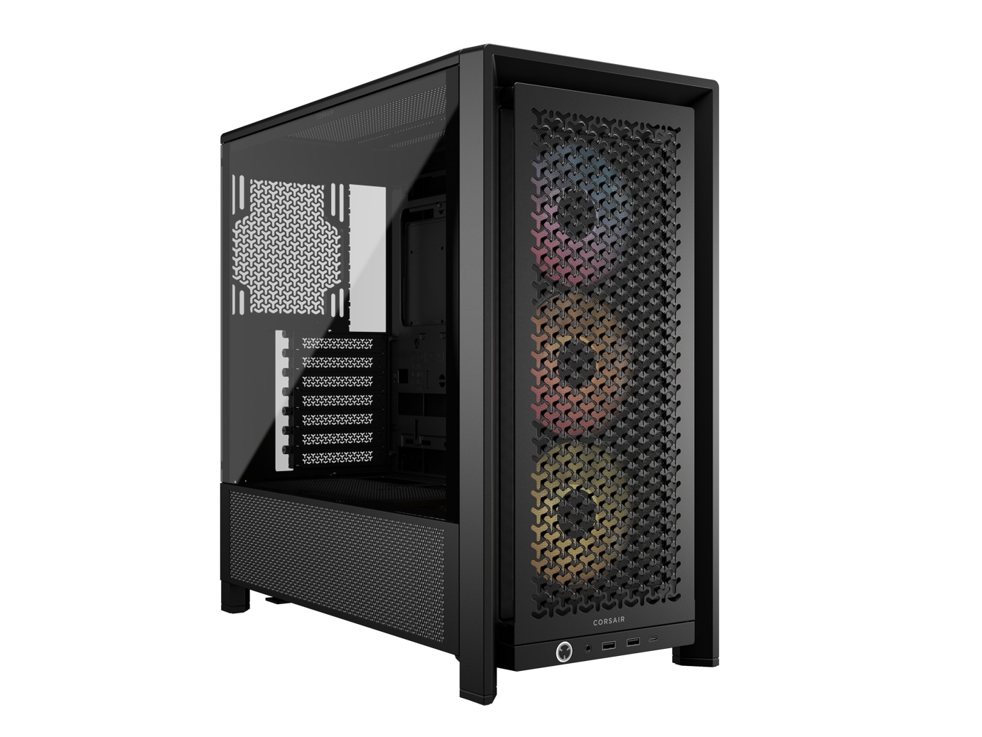 Corsair FRAME 4000D RS ARGB Mid-Tower Black ミドルタワー型PCケース ブラック｜CC-9011296-WW 13,837円