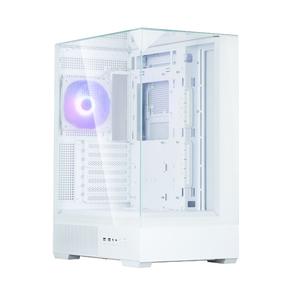 ZALMAN P40 Prism White ミドルタワー型PCケース ホワイト｜P40 PRISM WHITE