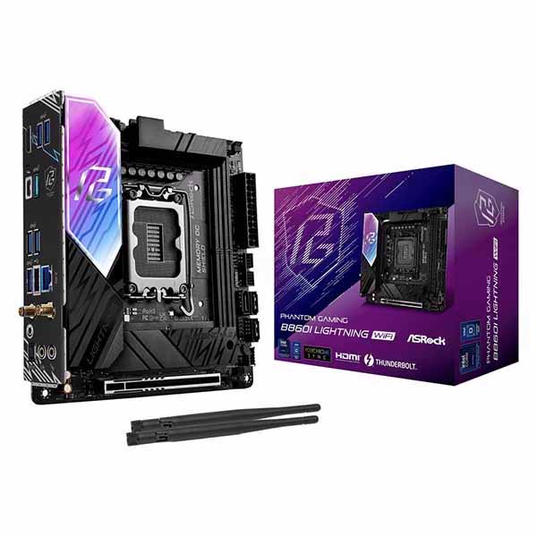 ASRock B860I Lightning 無線LAN Mini-ITXお母さんゲーム盤｜B860I Lightning 無線LAN