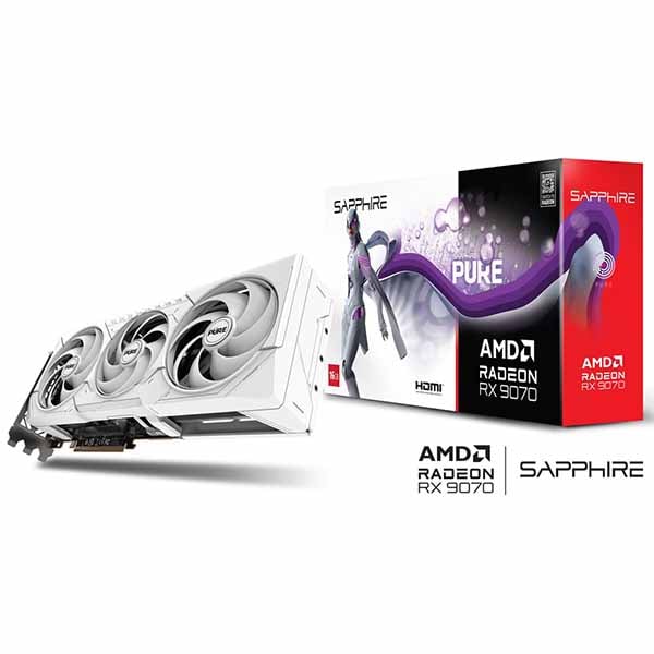 Sapphire PURE Radeon RX 9070 GAMING OC 16GB 大層らしい時辰儀遣りくちのグラフィックゲーム盤｜PURERX907016GB/11349-02-20G