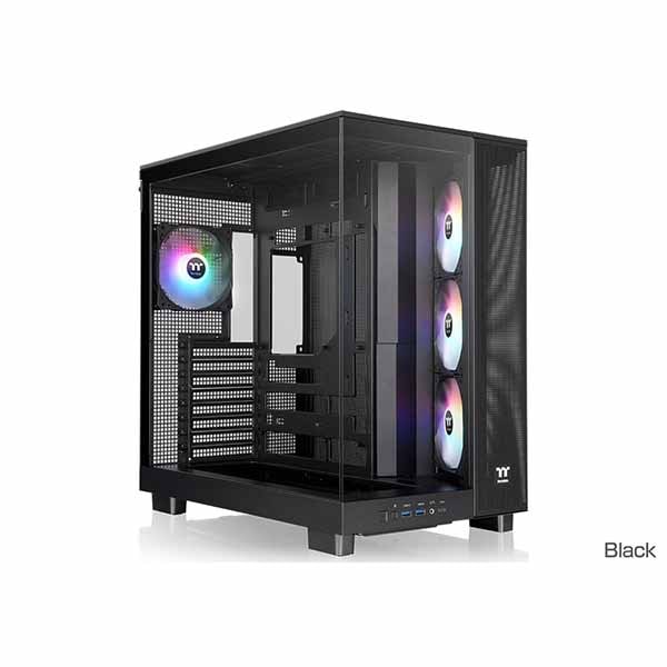 Thermaltake View 380 XL TG ARGB Black ミドルタワー型PCケース ブラック｜CA-11E-00M1WN-00