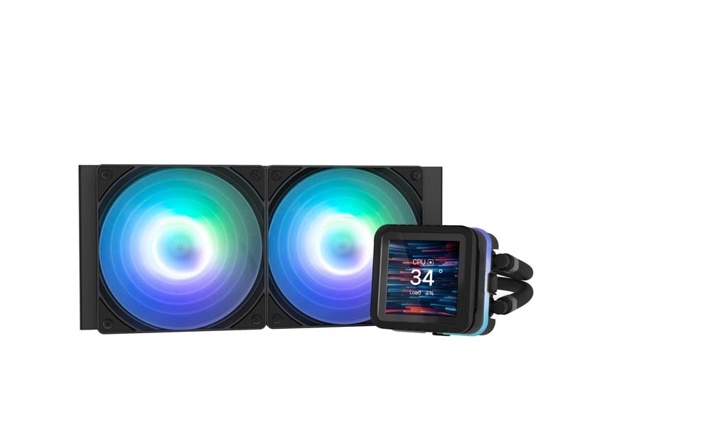 ZALMAN ALPHA2 DS A24 Black 水冷一体型中央処理装置空調設備 120粍 x2 黒いこと｜ALPHA2 DS A24 BLACK