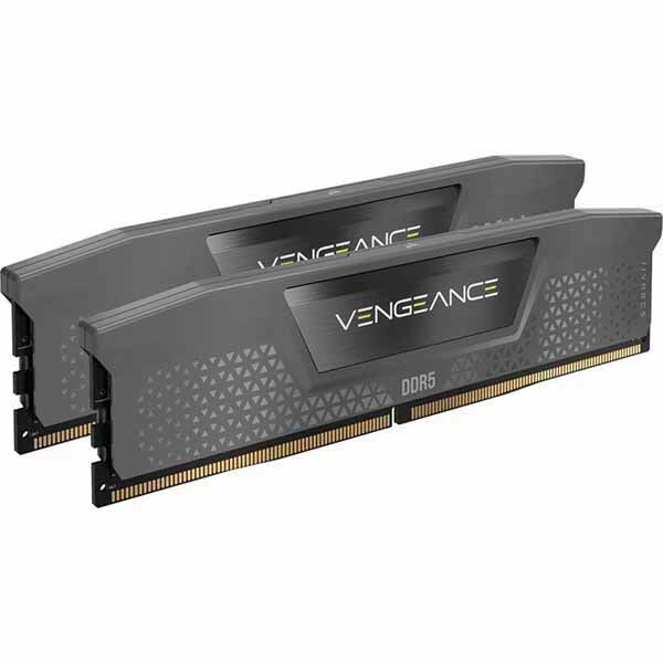 Corsair 32GB(16GBx2) DDR5 6400MT/s (パソコン5-51200) 32-40-40-84 UDIMM XMP3.0 \u0026 AMD EXPO VENGEANCE 薄墨色 1.40V｜CMK32GX5M2B6400Z32