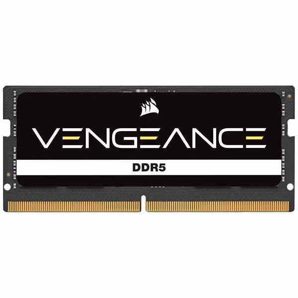 Corsair 32GB(32GBx1) DDR5-5200(マイコン5-41600) CL44 VENGEANCE SODIMM 1.1V｜CMSX32GX5M1A5200C44