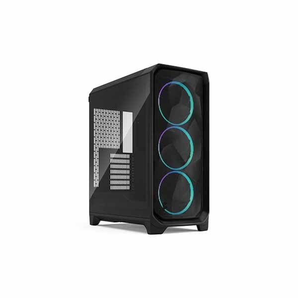 Fractal Design Meshify 3 Black RGB TG Light Tint ミドルタワー型PCケース ライトティント 強化ガラスパネル ブラック｜FD-C-MES3A-06
