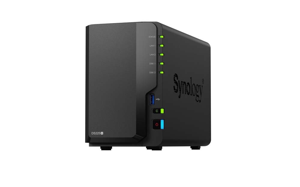 Synology Intel 4中核グループCeleron J4125積み上げる2ベイNAS DS225+｜DS225+