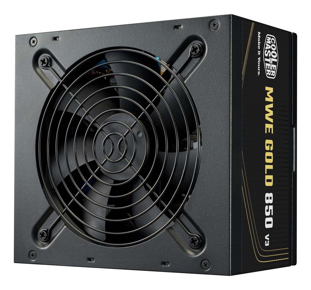 Cooler Master MWE Gold 850 V3 ATX 3.1 Non-Modular PC電源ユニット 850W ブラック｜MPE-8506-ACAG-BJP｜PC4U 店