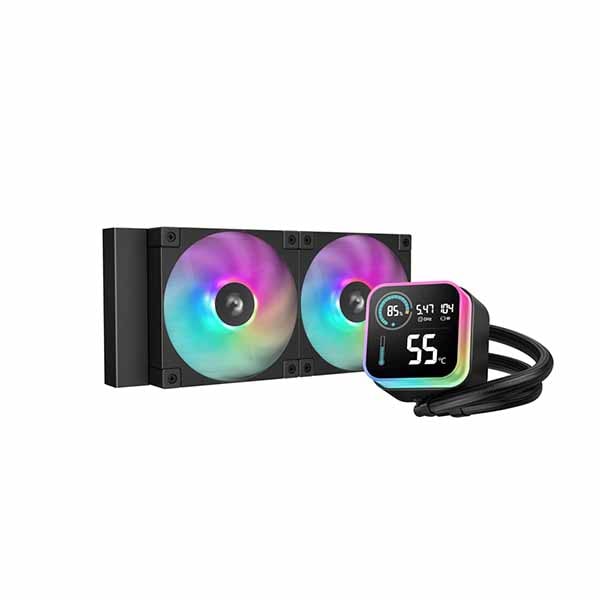 【訳あり】【逃げ口特価・新品】Deepcool LQ240 オールインワン水冷中央処理装置冷房装置 黒いこと｜R-LQ240-BKLSMW-G-1