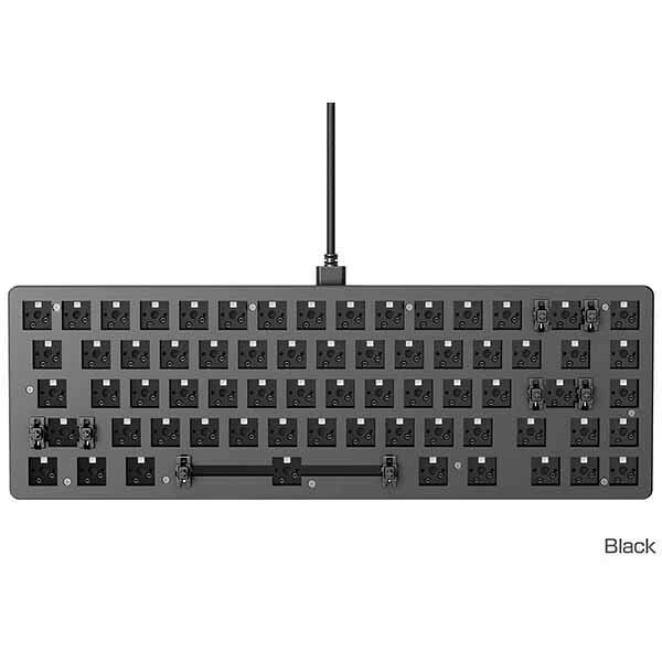 Glorious GMMK 2 65% (Barebones) - Black 65%鍵盤用ベアボーン 黒いこと｜GLO-GMMK2-65-RGB-B