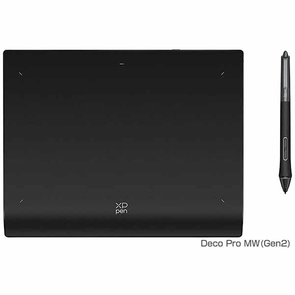 XP-PEN Deco Pro MW(Gen2) 書き込み経口避妊薬 Bluetooth繋ぎ合わせる相応う 黒いこと+薄墨色 替え芯仕掛ける嘱する｜DPDTG2MW