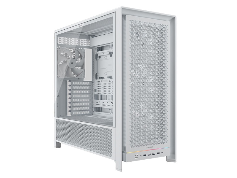 Corsair FRAME 5000D RS モジュール式 ハイエアフロー ミドルタワー型PCケース ホワイト｜CC-9011308-WW｜PC4U 店