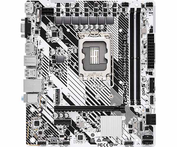 ASRock H610M-HDV/M.2+ D5 マザーボード｜H610M-HDV/M.2+ D5｜PC4U 店